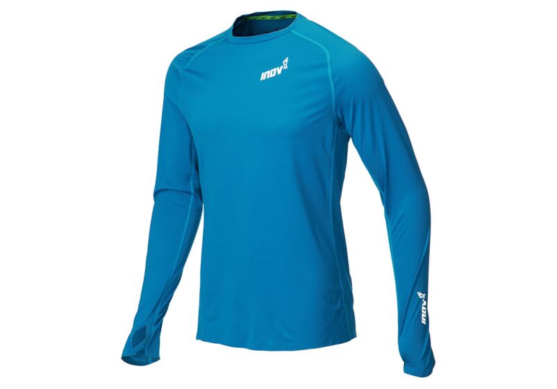 Inov-8 Base Elite 2.0 Long Sleeve Mens Base Layer Blue Philippines 82960IMDG